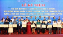 Bắc Ninh biểu dương doanh nghiệp và công nhân lao động tiêu biểu
